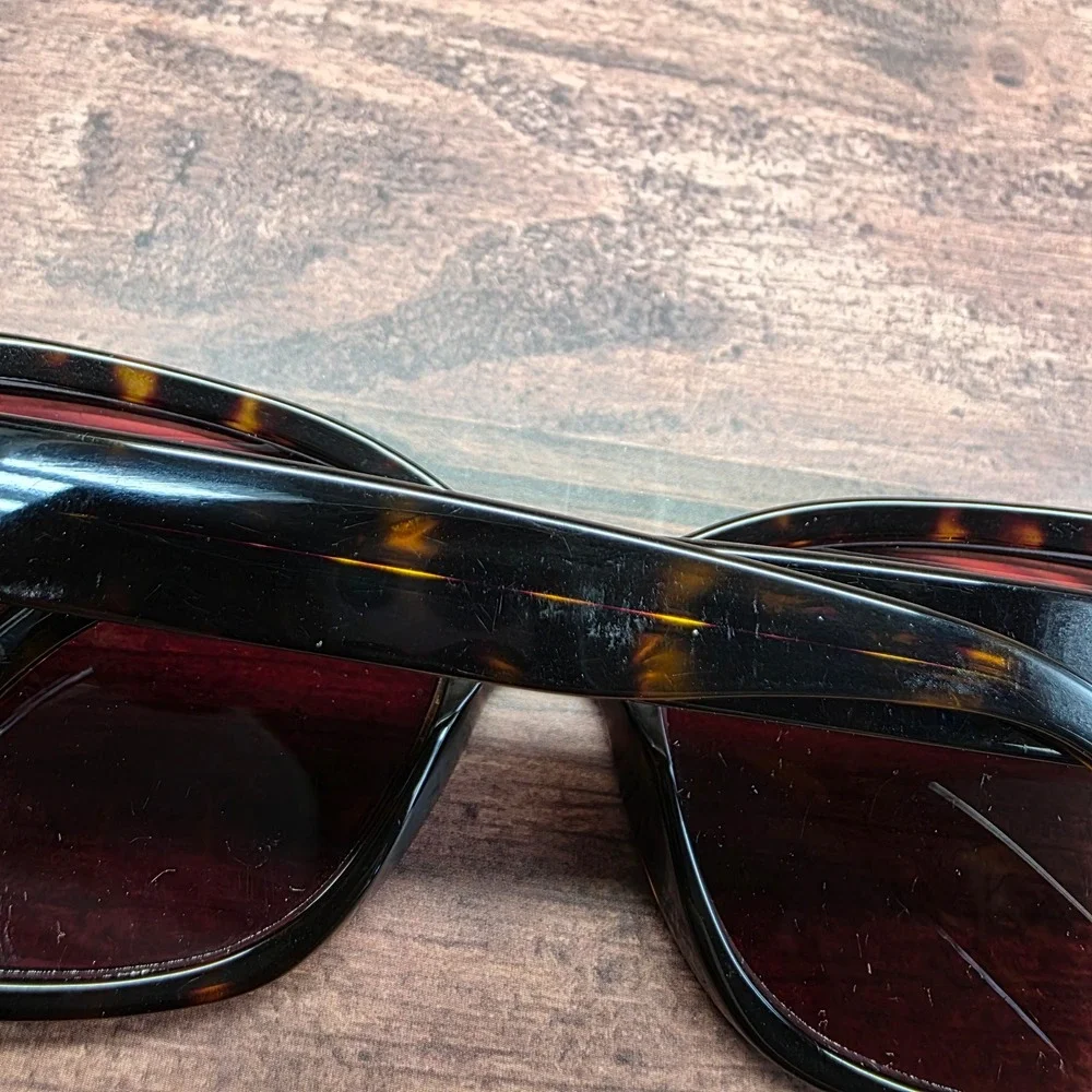 Coach HC 8232 L1010 Dark Tortoise Square Sunglasses 56-17-140 FRAMES ONLY